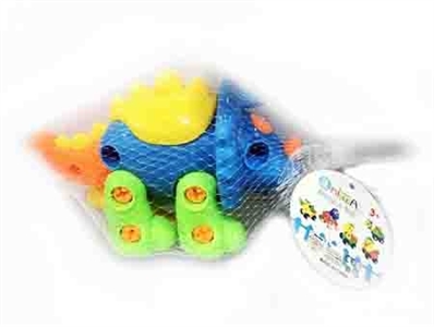 Educational disassembling cartoon stegosaurus - OBL766115