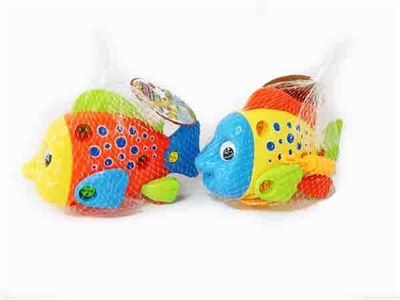Educational disassembling drag cartoon fish - OBL766128