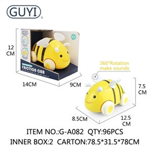 Cartoon small inertia of car - bees - OBL766207