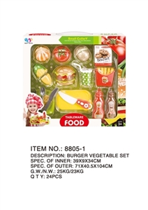 Burger vegetables suit - OBL766319