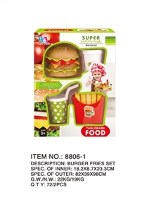 Hamburgers French fries suit - OBL766325