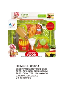 Hot dog and cake - OBL766335