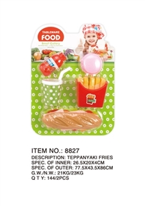 Plate burning fries - OBL766362