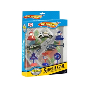 Alloy police car kit - OBL766767