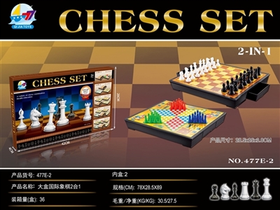 Big box of chess 2 in 1 - OBL766832