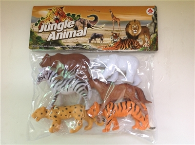 6只5寸野生动物套装 - OBL766894