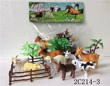 8只4-5寸农场加树套装 - OBL766898
