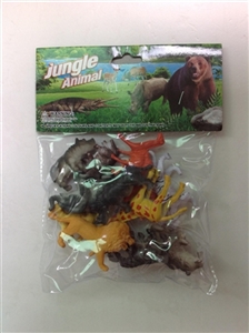 12只实心野生小动物套装 - OBL766904