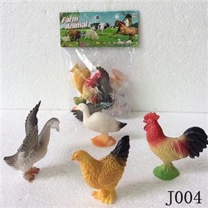 4只4寸实心农场套装 - OBL766924