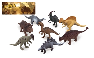 8只5寸恐龙套装 - OBL766953