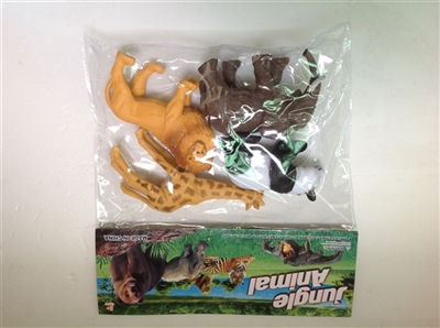 4只6寸野生动物套装 - OBL766983