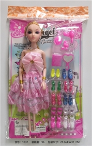 11.5 inch 3 d fashion dolls - OBL767109