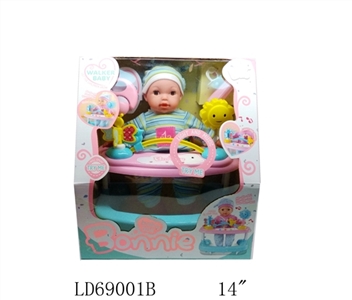 14 inch 12 sound female doll music with lamp fittings of walkers - OBL767456