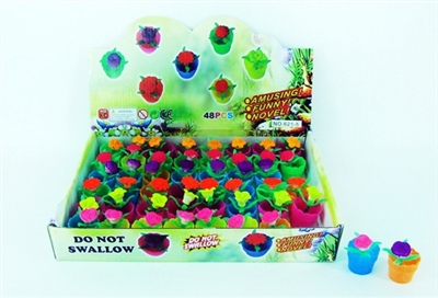 Round flowerpot flower six 48 PCS expansion - OBL767576