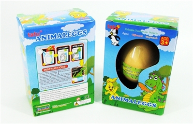 彩色膨胀恐龙孵化蛋 12PCS - OBL767602
