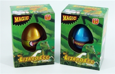 彩色膨胀蜥蜴孵化蛋 12PCS - OBL767603