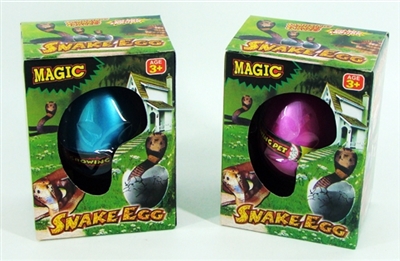 彩色膨胀蛇孵化蛋 12PCS - OBL767605