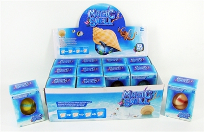 彩色膨胀海洋动物孵化海螺 12PCS - OBL767612