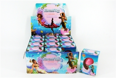 彩色膨胀美人鱼孵化蛋 12PCS - OBL767613