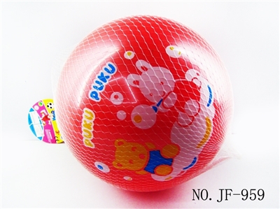 9 inches red children cartoon football - OBL767862