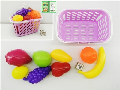 8 PCS small fruit basket with fruits - OBL767942