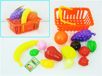 13 PCS basket of fruits - OBL767945