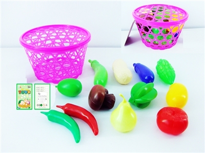 12 PCS baskets of fruits and vegetables - OBL767956