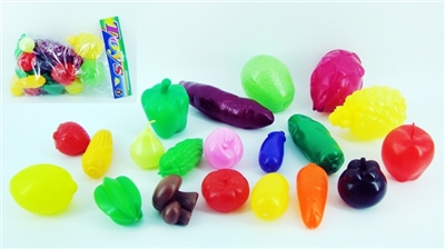 20 PCS of fruits and vegetables - OBL768002