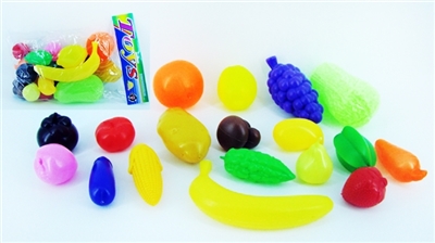 Fruits and vegetables 18 PCS - OBL768003