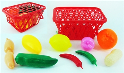 Fruits and vegetables, 9 PCS - OBL768019
