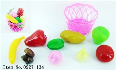 Fruits and vegetables, 9 PCS - OBL768031