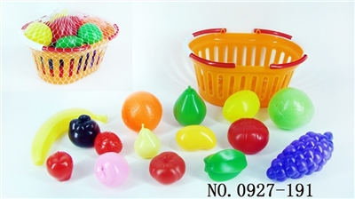 15 PCS big basket with fruits - OBL768110