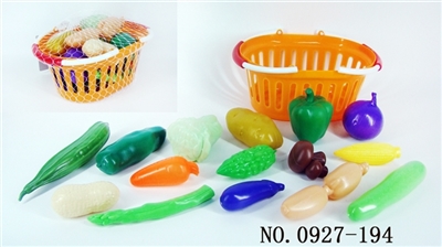 15 PCS big basket with vegetables - OBL768113