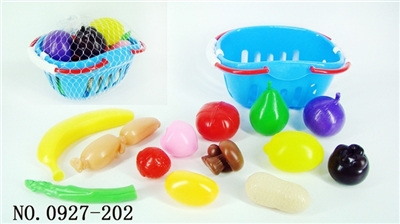 13 PCS small basket with fruits and vegetables - OBL768121