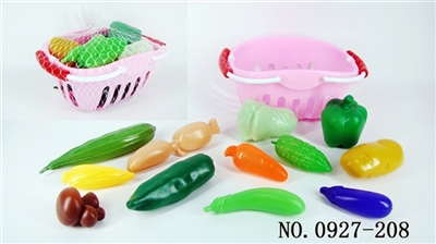 12 PCS small basket with vegetables - OBL768127