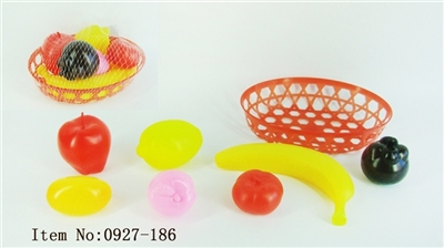 Fruit basket with 7 PCS - OBL768145