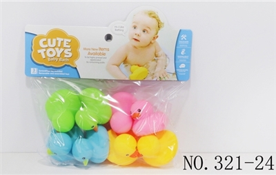 小黄鸭8只4色混装 - OBL768187