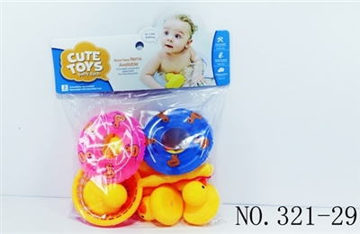小网捞+泳圈+小黄鸭10件装 - OBL768192