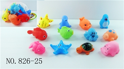 捏捏叫海洋小动物12只装 - OBL768219