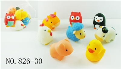 喷水农场小动物8只装 - OBL768224