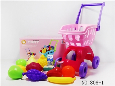 Shopping cart with fruit 5 small box 15 PCS - OBL768294