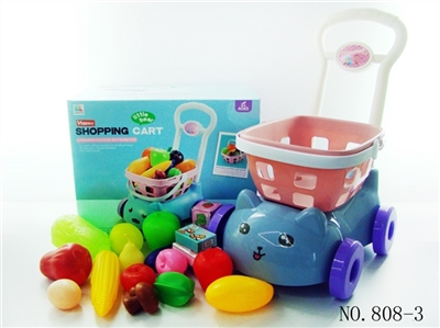 Shopping cart with fruits and vegetables May 19 PCS small box - OBL768304