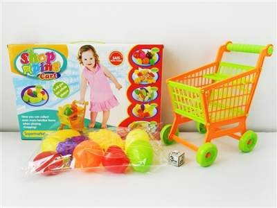 Shopping cart with fruit 10 PCS - OBL768313
