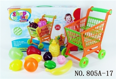 Shopping cart with fruit 10 PCS - OBL768326