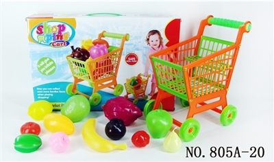 Shopping cart with fruit 12 PCS - OBL768329