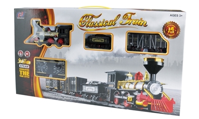 Smoking electric rail train set - OBL768363