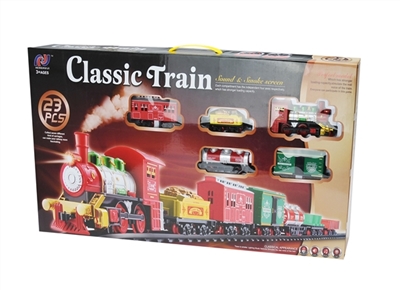 Smoking electric rail train set - OBL768370