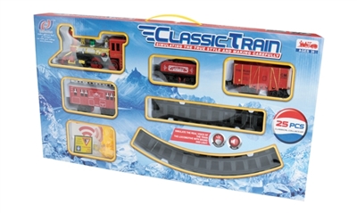 Smoking electric rail train set - OBL768390