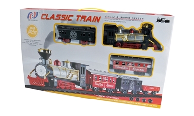 Smoking electric rail train set - OBL768392