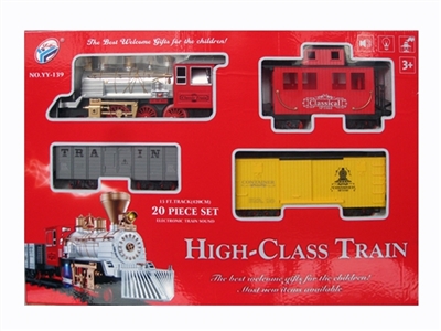 Electric train orbit smoke - OBL768425